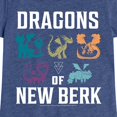 thumbnail image 3 of How to Train Your Dragon - Dragons Of New Berk - Toddler And Youth Girls Short Sleeve Graphic T-Shirt, 3 of 5