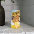 thumbnail image 2 of Lavish Home 2-Pack of Van Gogh Sunflowers Flameless Candles with Remote, 2 of 7