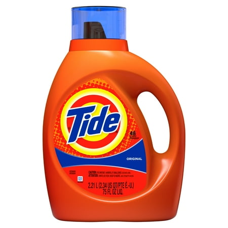 Tide Liquid Laundry Detergent, Original, 48 Loads, 2.21 L
