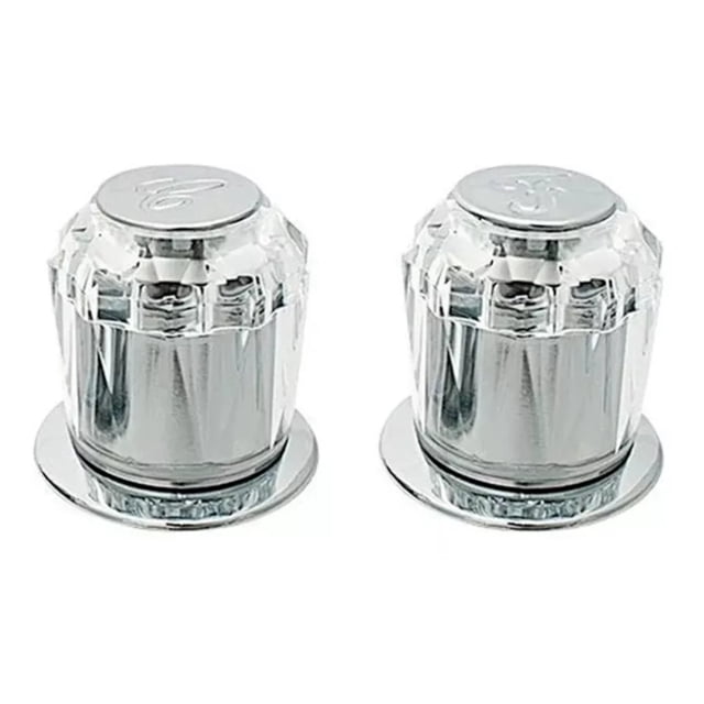 Juego De 2 Manerales Llaves Regadera Alfa Cromo