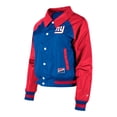 thumbnail image 2 of Women's New Era Royal New York Giants Coaches Raglan Full-Snap Jacket, 2 of 3