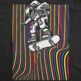 thumbnail image 2 of Mens Astronaut Skater Funny T Shirt Skateboard Graphic Tee for Men Graphic Tees, 2 of 9