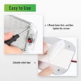 thumbnail image 3 of Luces interiores LED Desiderio, 10 W, 48 LED, luces interiores universales brillantes con interruptor de encendido/apagado para coches, furgonetas, camiones, autocaravanas, barcos, caravanas,, 3 of 5