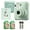 Mint Green, variant on Fujifilm Instax Mini 12 Camera (Blossom Pink) + Case + Instax Mini Instant Film (40 Sheets) + Mini Photo Album