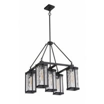 54125-OBG-Craftmade Lighting-Pyrmont - Five Light Chandelier in Transitional Style - 25 inches wide by 29.45 inches high