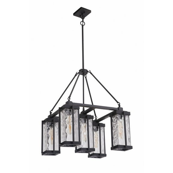 54125-OBG-Craftmade Lighting-Pyrmont - Five Light Chandelier in Transitional Style - 25 inches wide by 29.45 inches high