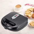thumbnail image 1 of Máquina para hacer gofres para el hogar, máquina para hacer sándwiches de desayuno, con placas extraíbles, máquina multifunción para hornear pan, para BLESIY Gofreras, 1 of 8