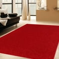 thumbnail image 3 of Ambiant Saturn Collection Pet Friendly Area Rugs Red - 7' Octagon, 3 of 4