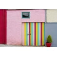 thumbnail image 2 of Jaynes Gallery 18x13 Gold Ornate Wood Framed with Double Matting Museum Art Print Titled - Europe-Ireland-Eyeries-Exterior of colorful house, 2 of 4