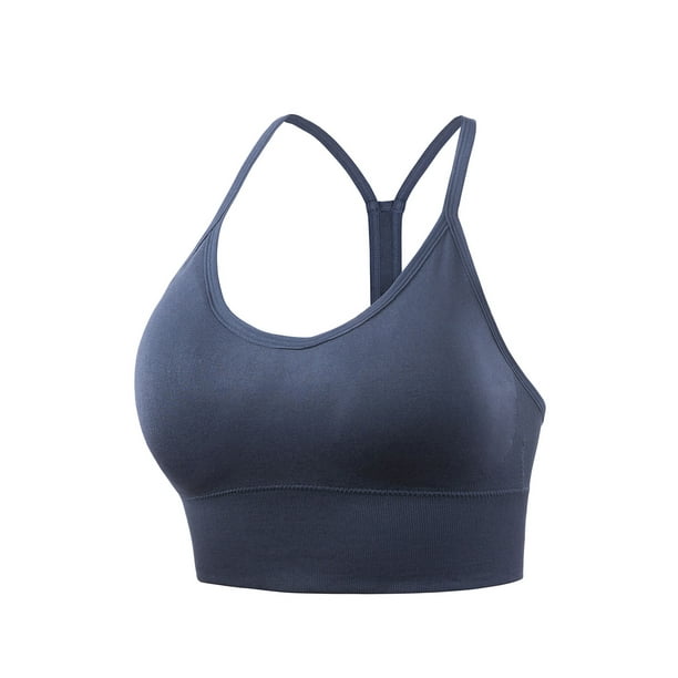 EQWLJWE Woman Bras With String Quick Dry Shockproof Running