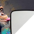 thumbnail image 4 of Monkey Rug & Home Decor-Cool Gorilla Black Area Rugs-Animal Monkey Rug Carpet Durable & Non-Slip Modern Rugs for Living Room Bedroom Man Cave Decorative-M87BA, 4 of 7