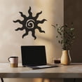 thumbnail image 6 of Violaura Sunburst Metal Wall Art - Easy to Install Hanging Perfect for Home, Living Room Decor (60.0" x 60.0"), 6 of 8