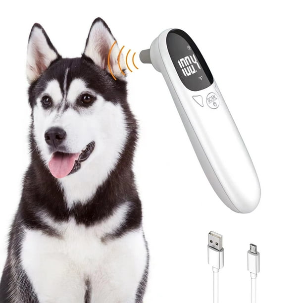 Pet Infrared Ear Thermometer for Dogs and Cats, Rechargeable Version