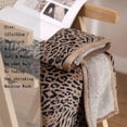 thumbnail image 2 of Leopard Fleece Throw Blanket, Fluffy Soft Sherpa Couch Blanket Warm Thick Bed, 2 of 9