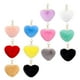 thumbnail image 5 of 12 Uds. De bolas de pompón de corazón, llavero con forma de corazón, colgantes, bolas esponjosas, llavero, decoraciones colgantes, 5 of 6
