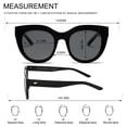 thumbnail image 4 of Gafas de Sol VANLINKER Tendencia Grande y Gruesa Polarizadas para Mujeres, 4 of 4