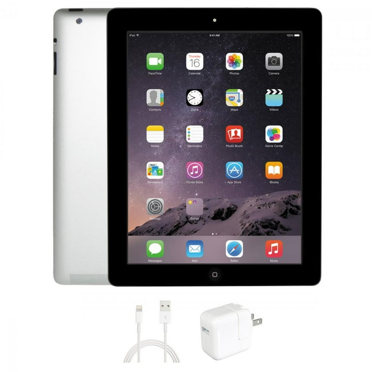 Restored Apple iPad 4 9.7-inch 32GB Wi-Fi, Black