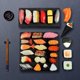 thumbnail image 4 of Accesorios de exhibición de alimentos de simulación falsos, sushi, salmón, atún, bloque de pescado, modelo de rebanadas de porciones, hotel, restaurante, decoración de tiendas, 4 of 5
