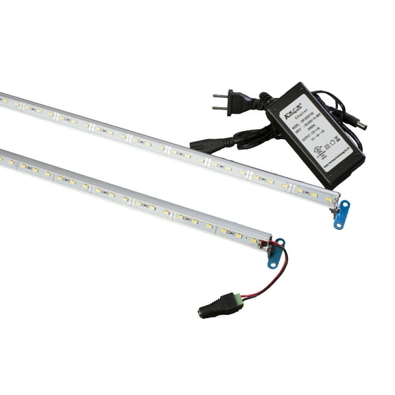 20 inches   24 inches linked White LED Light for 4ft Jewelry Showcase with UL 12v Power Supply