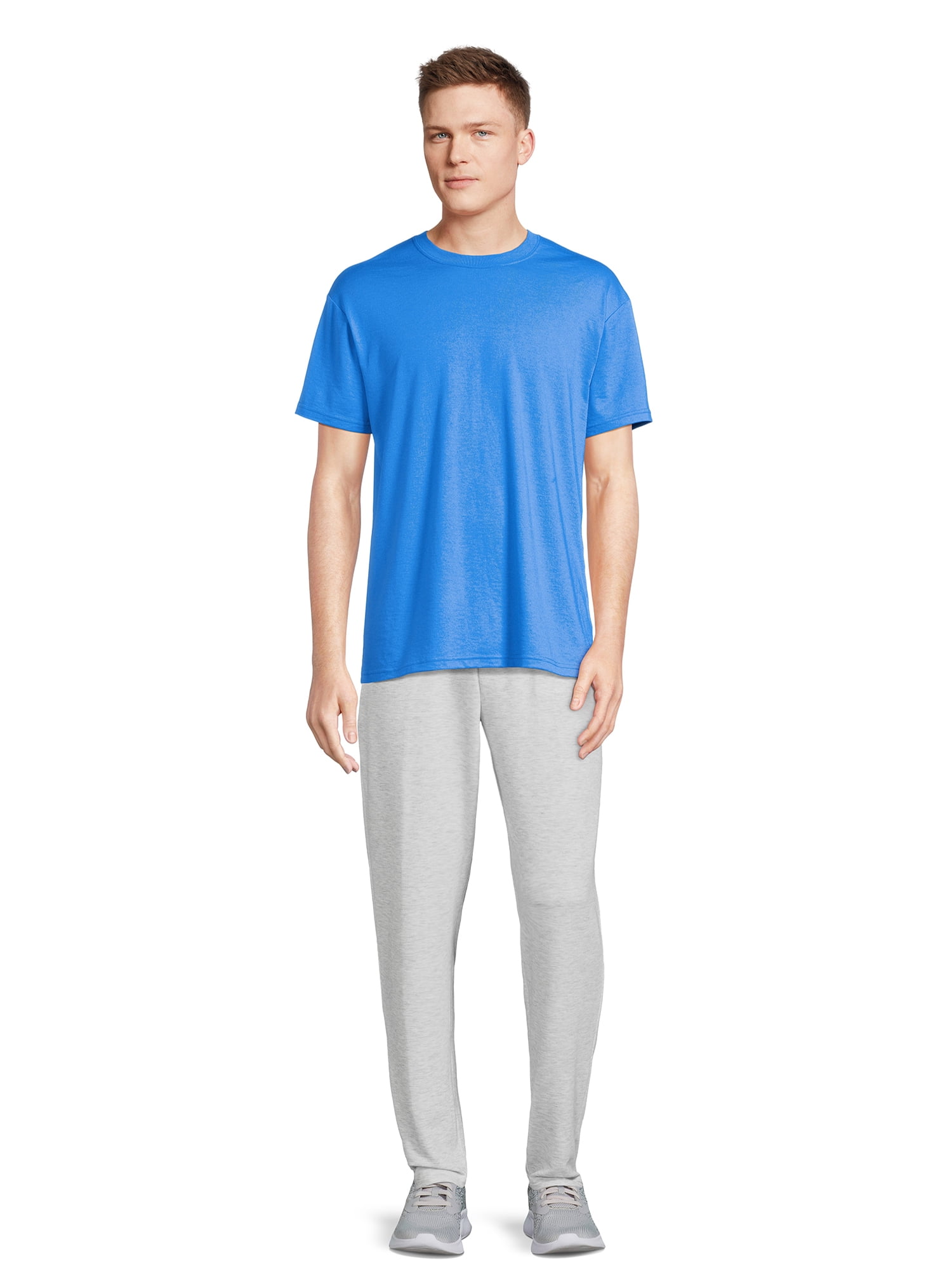 Athletic Works Men's and Big Men's Tri Blend Tee, Sizes XS-4XLT