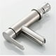 thumbnail image 4 of Grifo monomando para lavabo de baño, de acero inoxidable, color gris, 4 of 5