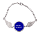 thumbnail image 1 of Tan lejos tan bien suave que va Pulsera pulsera pulsera alas de ángel pulsera, 1 of 3