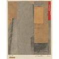 thumbnail image 2 of Kurt Schwitters 15x18 Black Ornate Wood Framed Double Matted Museum Art Print Titled - Mz 380.&nbsp;Schlotheim (1922), 2 of 5