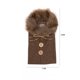 thumbnail image 4 of Teissuly Christmas Decorations Wine Set Holiday Decoration Props Linen Collar Wine Bottle Cooler Teissuly WER202310165367, 4 of 7
