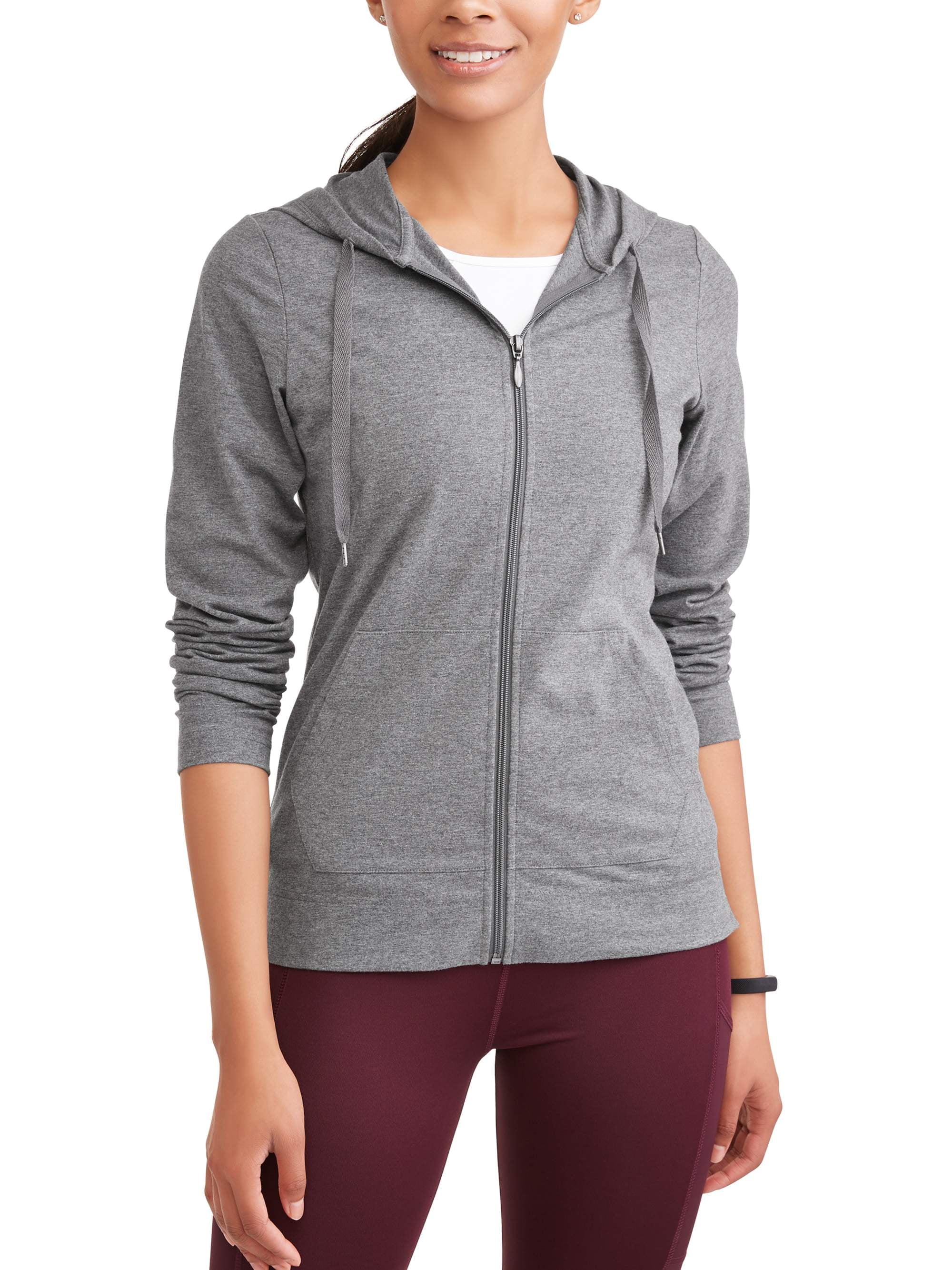 Athletic Works Women's Dri More Core Active Full Zip Hoodie - Walmart.com