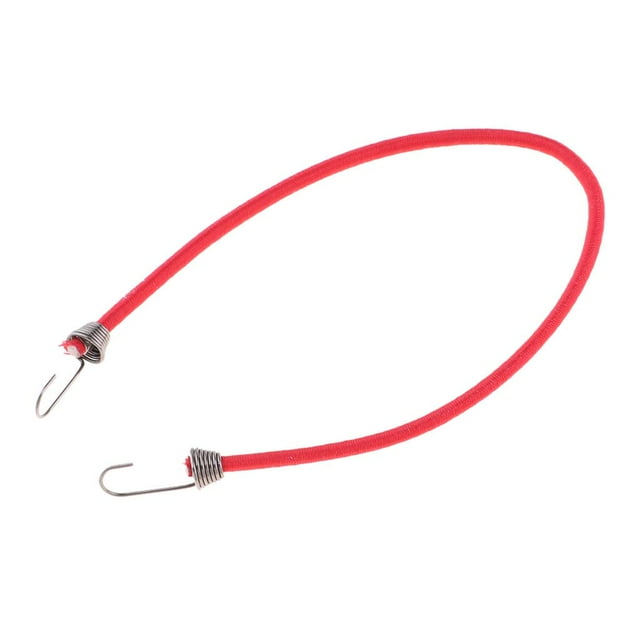 Modelo RC Vehículo Elástico 20cm Cuerda de techo con gancho para 1/10 D90 SCX10 rojo