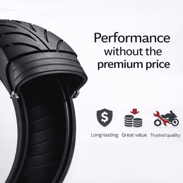 Roadmax Diablo 140/70-17 + 110/70-17 (75H) Motorcycle Tire SET