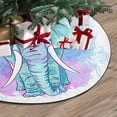 thumbnail image 3 of FMSHPON Elephant Xmas Christmas Tree Skirt Stand Mat for Holiday Party Decoration Indoor Outdoor 36 inches, 3 of 3