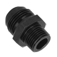 thumbnail image 3 of Adaptador de línea de gas aluminio 6061-T6 12 AN a 1/2NPT Conexión de línea de combustible Anodizado negro confiable para reparación ANGGREK Otros, 3 of 8