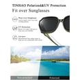 thumbnail image 2 of HYwys Oversized Sunglasses Fit Over Glasses for Women, Polarized Square Fitover Sun Shades UV400 Protection, 2 of 7