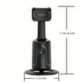 thumbnail image 2 of HKXYK Face Tracking Tripod - 360° Rotation, No App Required, Rechargeable Battery - Perfect for Live Vlog Streaming and Smart Shooting - Phone Camera Mount for Face and Body - Easy to Use and Convenie, 2 of 5