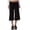 A1_Black, variant on Fold Over Yoga Pants Low Rise Wide Leg Yoga Capris Gaucho Pants Summer Comfy Flowy Lounge Culottes Pants Cute Going Out Flowy Gaucho Pants Foldover Wide Leg Capri Pants Dark Blue Xxl