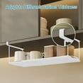 thumbnail image 5 of Elainilye Under Cabinet Shelf Organizer, Kitchen Rack, Telescopic Hanging Basket Suitable For Kitchen,Bathroom,White, 5 of 6