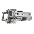 thumbnail image 4 of 1 / 2 / 4 / 8pcs 201 Stainless Steel Spring Loaded Toggle Latch Catch Clamp 95mm, 4 of 6