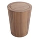 thumbnail image 1 of Cubo de basura de 9 litros de madera maciza, redondo, decorativo para cocina, hotel y baño. madera 1 columpio, 1 of 9