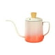 thumbnail image 4 of Reche de cisne de 350 ml sobre el café Hervidor de hervidor de acero inoxidable Versátil Mango ergonómico Apariencia Estética Café de goteo a mano Gradiente rojo, 4 of 8