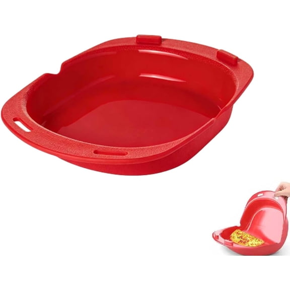 Microwave Omelette Maker - Silicone Omelette Maker, Foldable Egg Roller Pan, Silicone Baking Tray | Quick Breakfast Cooker for Egg(Q)