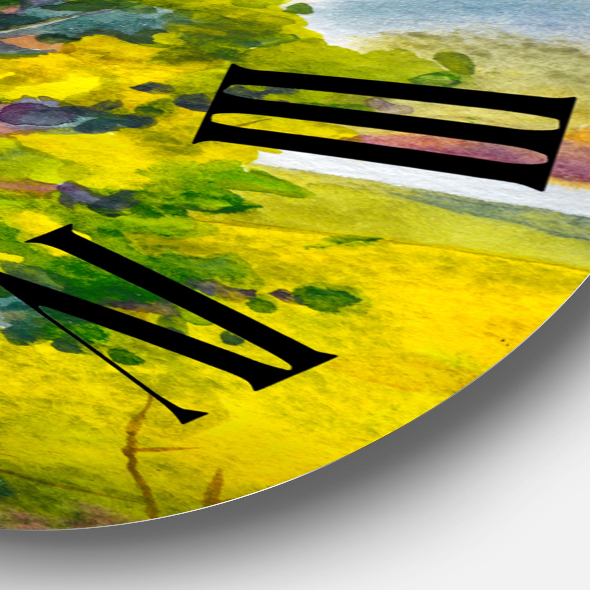 Designart 1 in Quartz Wall Clock