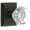 Bronze, variant on Grandeur 873104 Chambord Crystal Solid Brass Privacy Door Knob Set - Brass