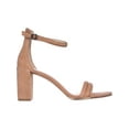 thumbnail image 4 of Kenneth Cole Women's Lex Suede Ankle Strap Block Heel Sandals Brown Size 7.5 M, 4 of 5