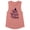 Desert Pink, variant on Bad Witch Vibes Women's Muscle Tank X-Small White