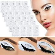 Eyeliner Eyeshadow Stencils, 24pcs Cat Eyeliner Eyeshadow Stencil Molds Pads, Quick Makeup Tool for Beginners, Artist Supplies Must Haves