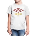 thumbnail image 2 of Umbro Kids Spain Diamond Logo T Shirt (White, XS-XL), 2 of 4