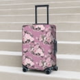 thumbnail image 5 of Uemuo Rose Flowers Printed Washable Luggage Cover - Fashion Suitcase Protector Fits 18-32 Inch Luggage -Medium, 5 of 9