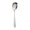 Silver, variant on Stainless Steel Flat Spoon, Dessert Spoon Rice Spoon, Mirror Polish, Ergonomic Handle, Easy Clean, Dishwasher Safe, Ideal for Home, Restaurant, Daily Use