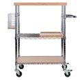 thumbnail image 3 of Winsome Medera Kitchen Cart in Natural Bamboo, 3 of 8